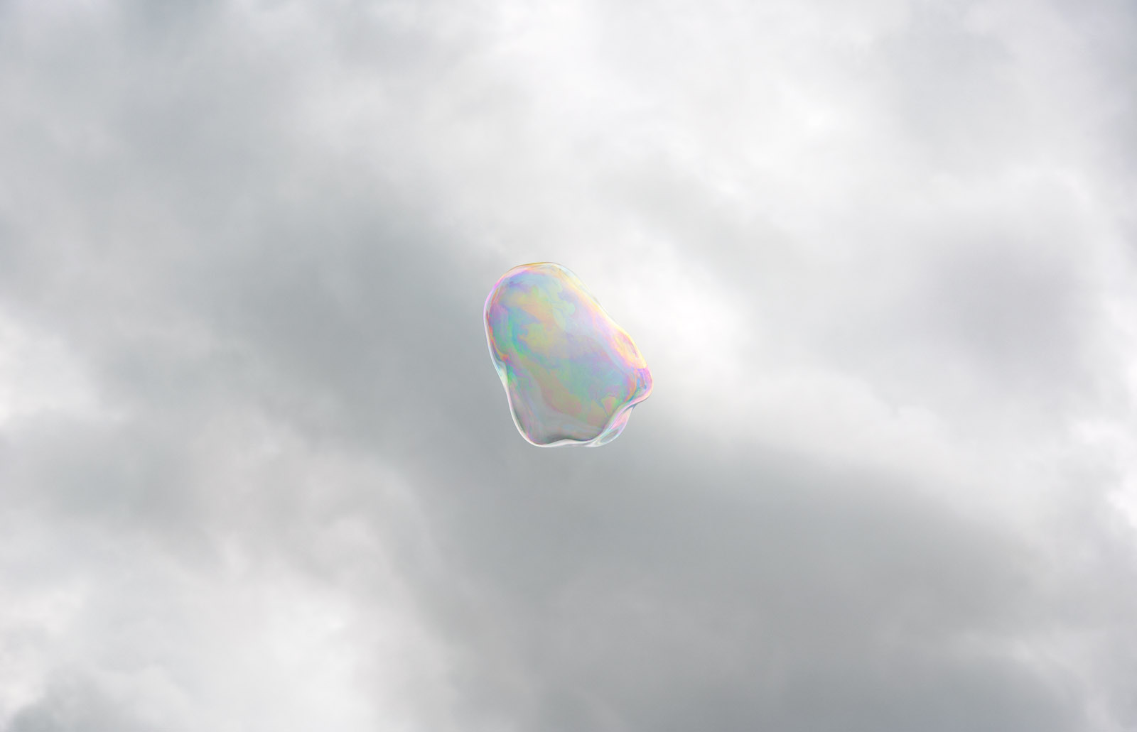 Bubble No. 4, 2014, 23 x 34 in.