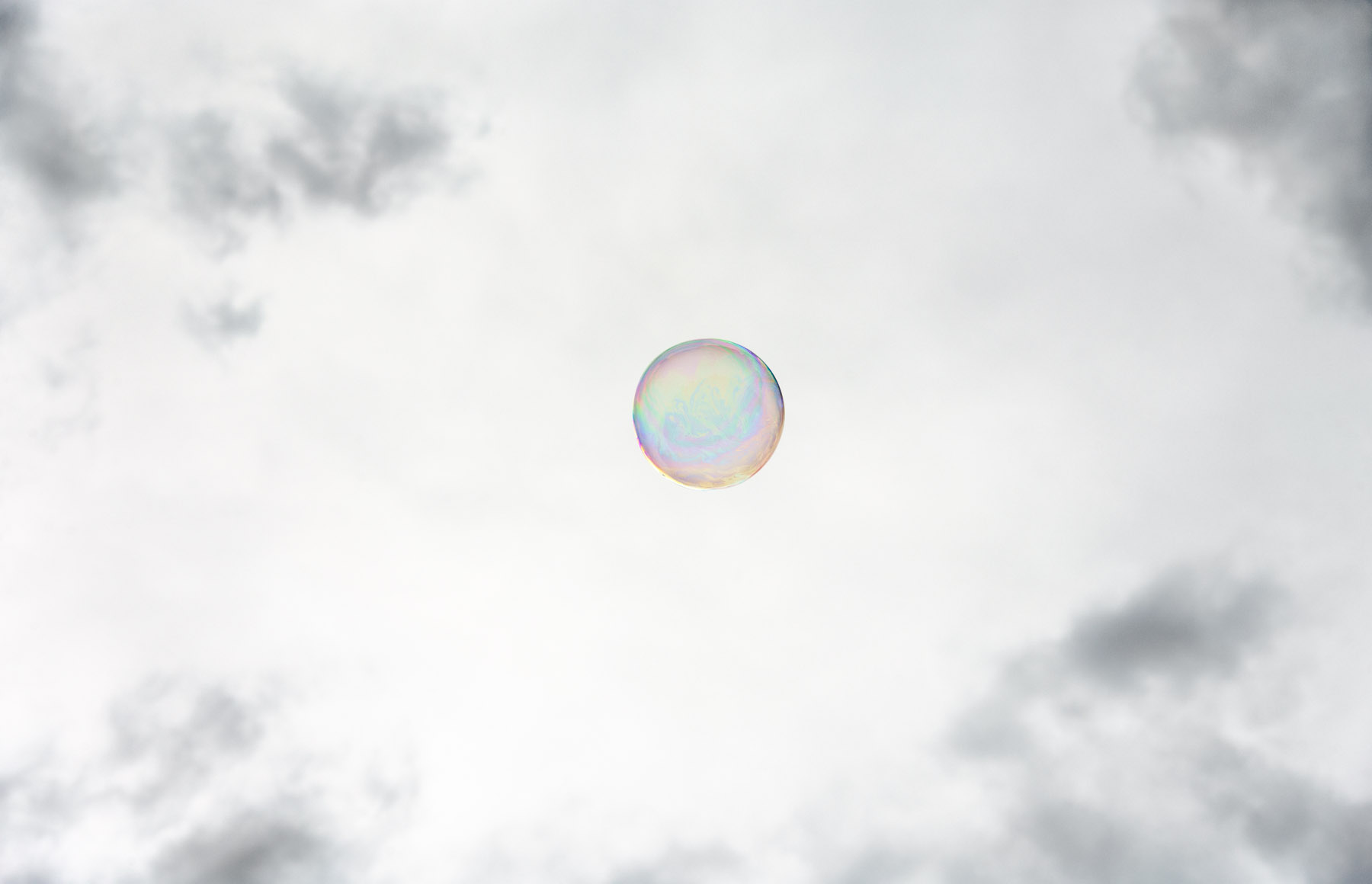 Bubble No. 5, 2014, 23 x 34 in.