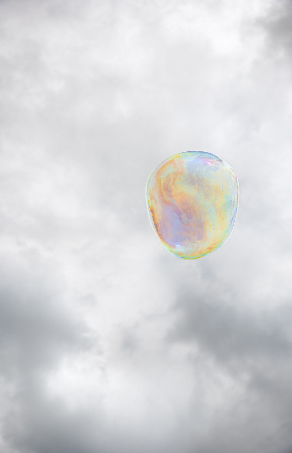 Bubble No. 8, 2014, 34 x 23 in.