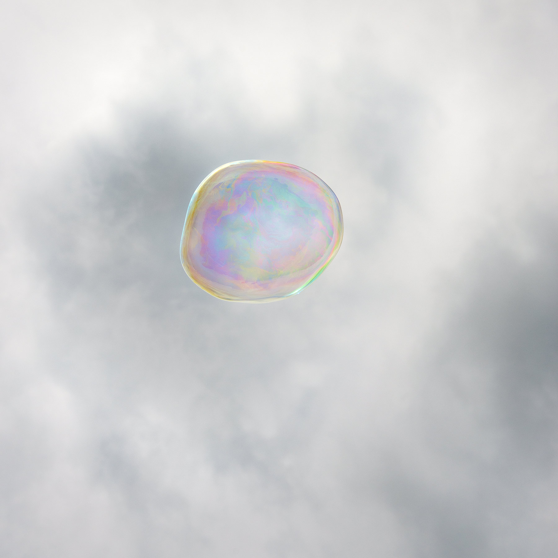 Bubble No. 13, 2015, 24 x 24 in.